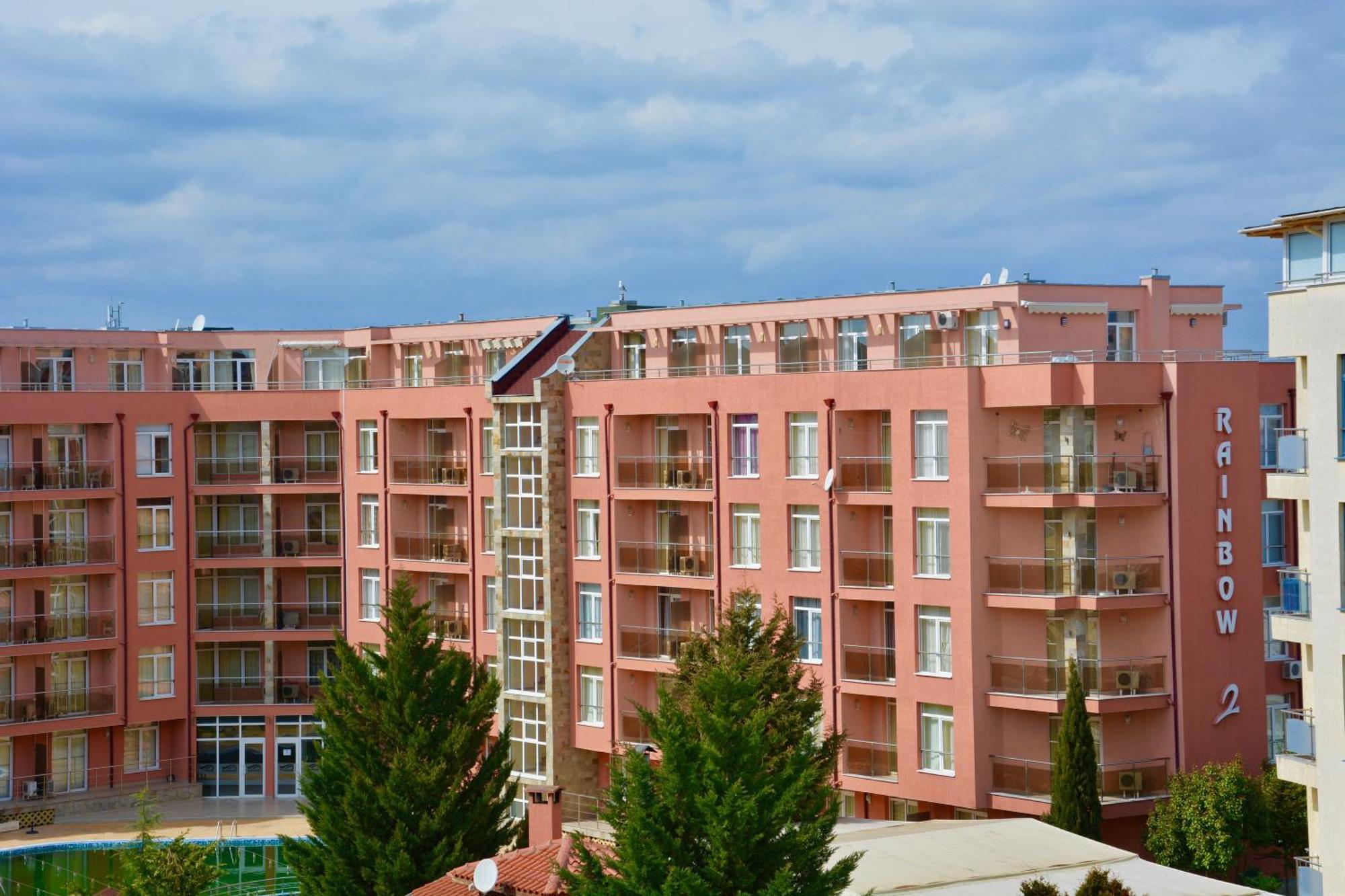 Rainbow 2 Holiday Complex Slăntjev Brjag Exteriör bild